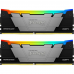 Модуль памяти Kingston 16GB DDR4 3200 FURY Renegade RGB Black XMP Non-ECC Unbuffered DIMM (Kit 2*8gb) 1RX8 16-18-18 1.35V 288-pin 8Gbit