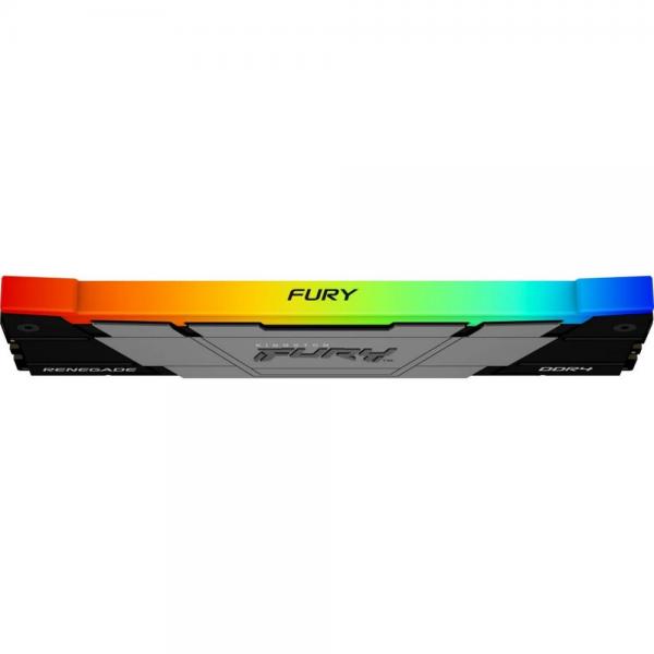 Модуль памяти Kingston 16GB DDR4 3200 FURY Renegade RGB Black XMP Non-ECC Unbuffered DIMM (Kit 2*8gb) 1RX8 16-18-18 1.35V 288-pin 8Gbit