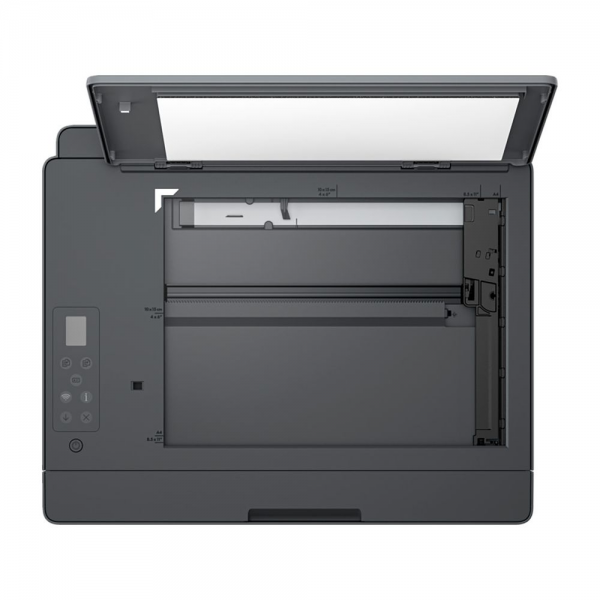 МФУ струйное HP Smart Tank 581, A4, цветная печать, 16 стр/мин, 4800x1200 dpi, USB/WiFi/СНПЧ, чёрный корпус (4A8D4A#BEW)
