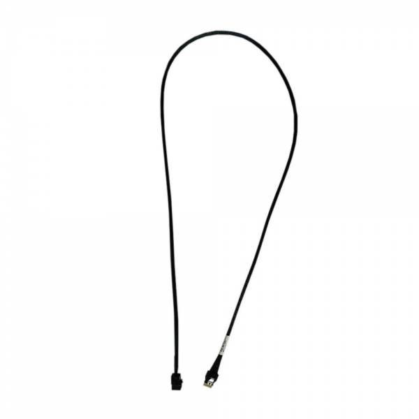Кабель Amphenol RSL38-1067 Slimline SASx4 (SFF8654) -to- HD MiniSAS x4 (SFF8643) 100cm,