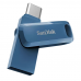 USB накопитель SanDisk Ultra Dual Drive Go USB Type-CTM Flash Drive 64GB Navy Blue