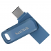 USB накопитель SanDisk Ultra Dual Drive Go USB Type-CTM Flash Drive 64GB Navy Blue