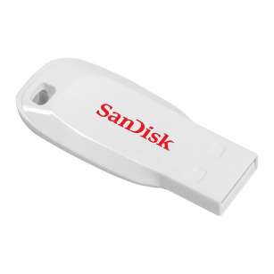 USB накопитель SanDisk Cruzer Blade 16GB White