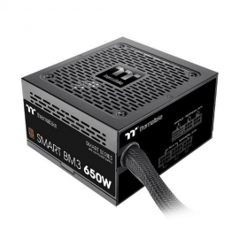 Блок питания Thermaltake Smart BM3 650 /Semi Modular/Non Light/Full Range/Analog/80 Plus Bronze/EU/JP Main CAP/All Flat Cables/Gen 5