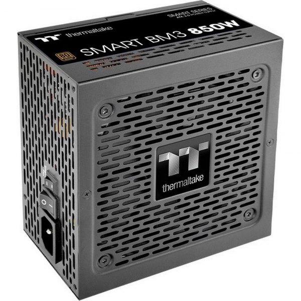 Блок питания Thermaltake Smart BM3 850 /Semi Modular/Non Light/Full Range/Analog/80 Plus Bronze/EU/JP Main CAP/All Flat Cables/Gen 5
