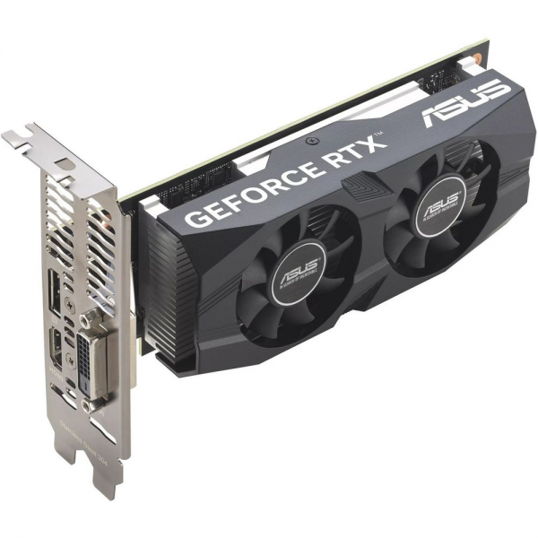 Видеокарта ASUS RTX3050 BRK OC 6GB GDDR6 96bit DVI-D DP HDMI 2FAN LP RTL [RTX3050-O6G-LP-BRK]