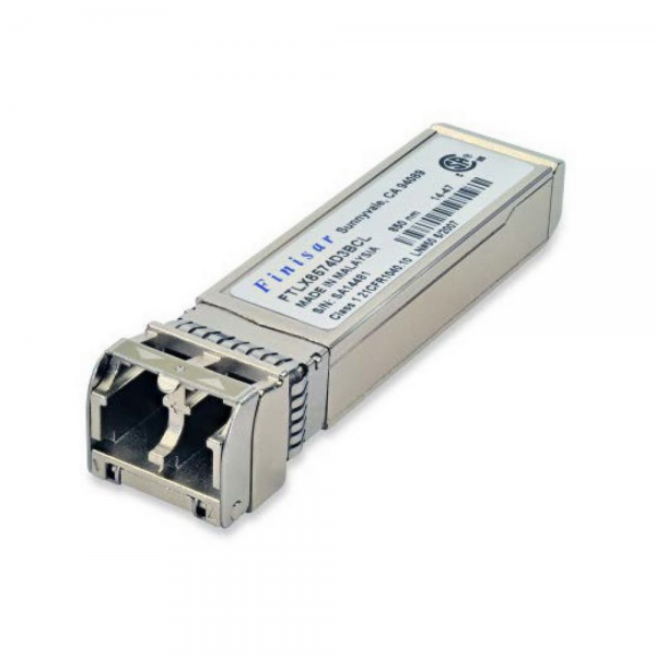 Трансивер Finisar FTLX8574D3BCL Transceiver 10G, SFP+, LC MM 400m SX, 850nm laser, Finisar