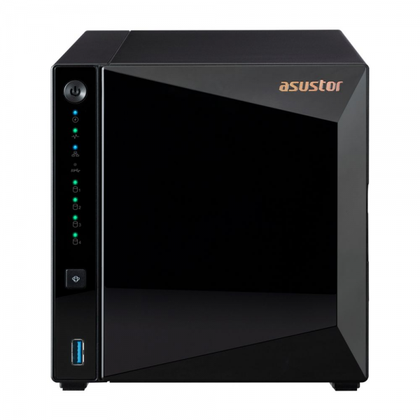 Платформа СХД ASUSTOR AS3304T v2 4 Bay (Max.16) 2.5GLAN 2GB DDR4 3xUSB