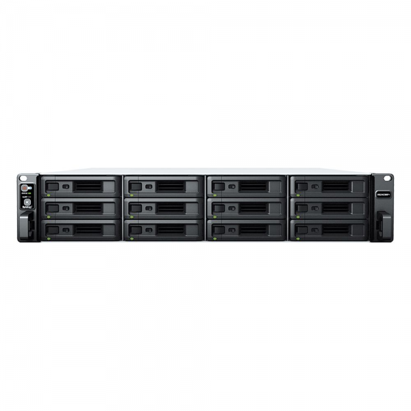 Платформа СХД Synology RS2423+ 12 Bay (Max.24, RX1223RP) 2xGLAN 10GLAN 8GB (Max.32GB) DDR4 2xUSB