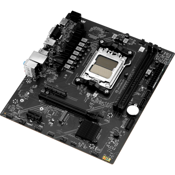 Материнская плата Maxsun MS-Challenger A620A 2.5G A620, AM5, 2DDR5, 1PCIEx16, 1PCIEx4, 1PCIEx1, 1M.2, 6USB3.2Gen1, 4USB2.0, 2SATA3.0, 2.5G, VGA, HDMI, M-ATX, RTL