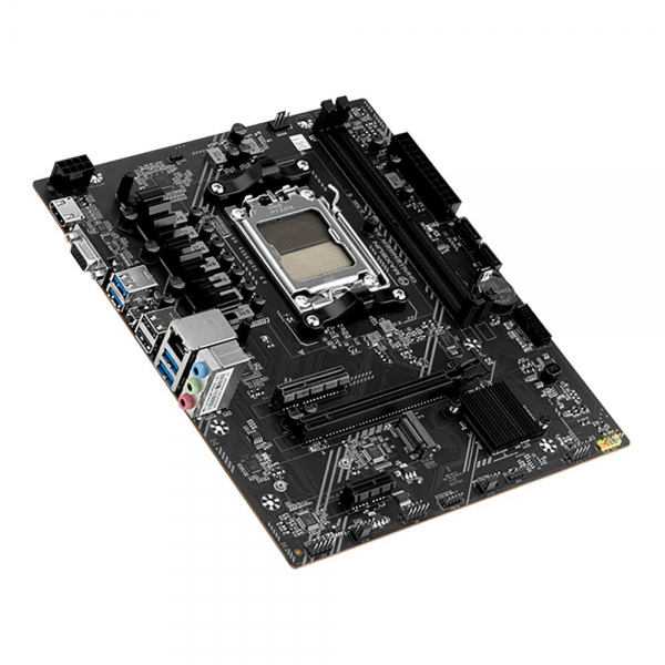 Материнская плата Maxsun MS-Challenger A620A 2.5G A620, AM5, 2DDR5, 1PCIEx16, 1PCIEx4, 1PCIEx1, 1M.2, 6USB3.2Gen1, 4USB2.0, 2SATA3.0, 2.5G, VGA, HDMI, M-ATX, RTL