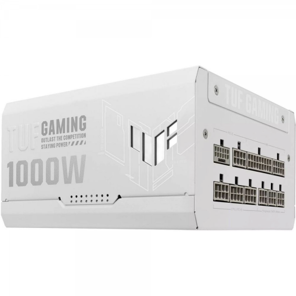Блок питания ASUS TUF-GAMING-1000G-WHITE /PSU, CE+UK (90YE00S5-B0NA00)