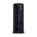 Источник бесперебойного питания ИБП Line-Interactive CyberPower VP1000ELCD 1000VA/550W USB/RS-232/RJ11/45 (4 EURO)