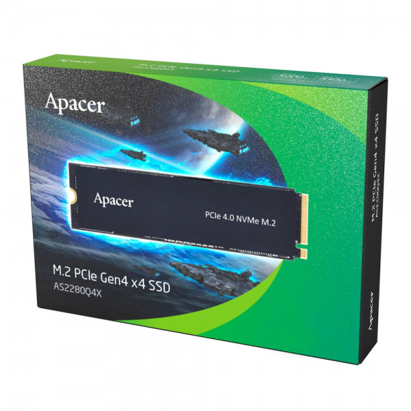 Твердотельный накопитель SSD Apacer M.2 2280 1TB AS2280Q4X Client SSD AP1TBAS2280Q4X-1