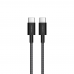 USB кабель CukTech Type-C to braided cable（1.5m）3A 60W black CTC315P