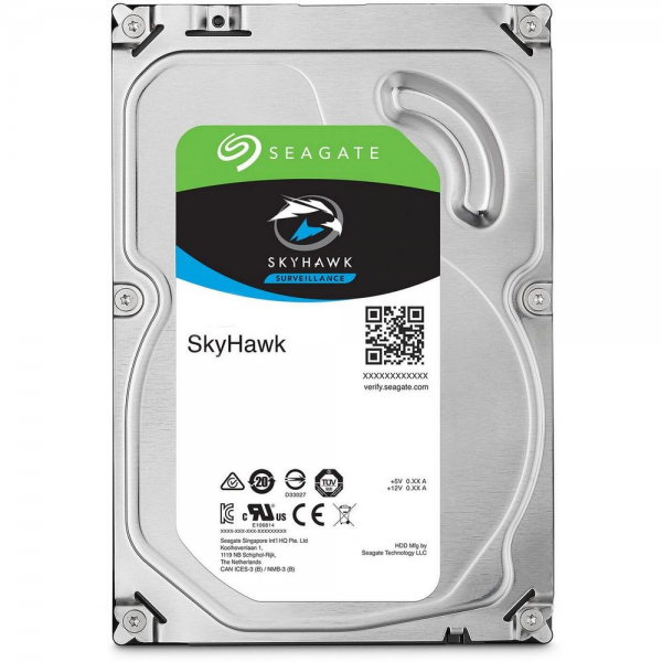Жесткий диск Seagate 3.5" 1TB SkyHawk Surveillance HDD ST1000VX013 SATA 6Gb/s, 5400rpm, 256MB
