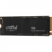 Твердотельный накопитель SSD Crucial M.2 2280 500GB Crucial T500 Client SSD CT500T500SSD8 PCIe Gen4x4 with NVMe, 7200/5700, TLC, 300TBW