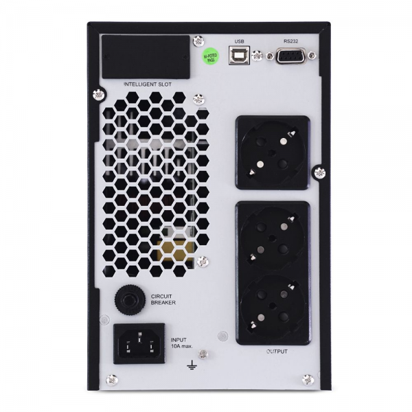 Источник бесперебойного питания ИБП nJoy Aten Pro 1000 Bad Pack Schuko On-line 900W/1000VA