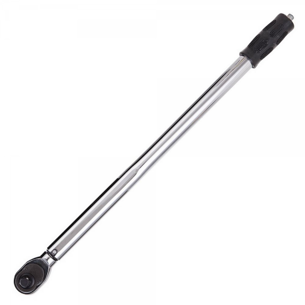 Динамометрический ключ предельный Deli DL-YN-60300 60-300Нм, 1/2", головка Cr-Mo, 72 зуба, точность +/- 3%, противоскользящая рукоятка, кейс