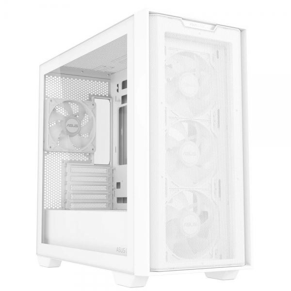 Корпус ASUS A21 PLUS ASUS CASE WHITE /ARGB FANS/WHT/EPS