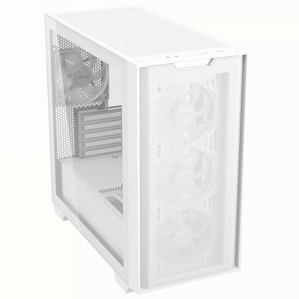 Корпус ASUS A21 PLUS ASUS CASE WHITE /ARGB FANS/WHT/EPS