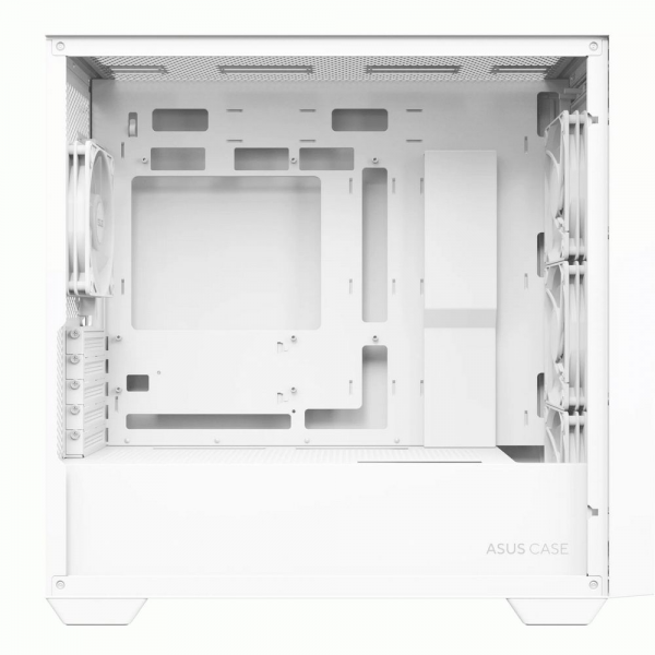 Корпус ASUS A21 PLUS ASUS CASE WHITE /ARGB FANS/WHT/EPS