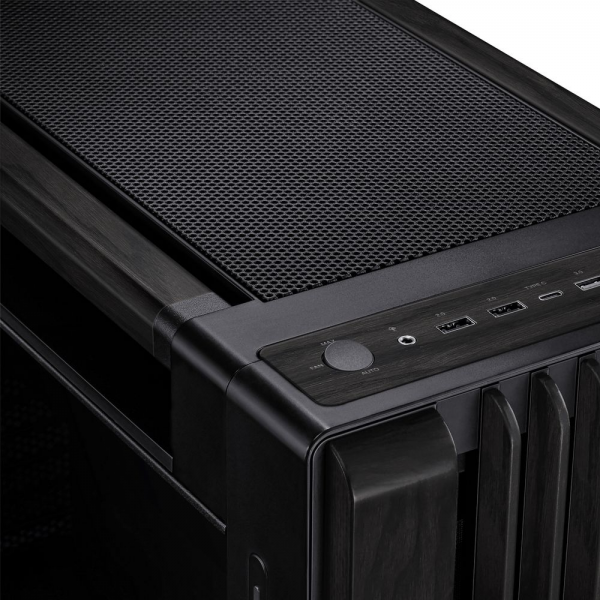 Корпус PROART PA602 WOOD METAL PWM BLACK