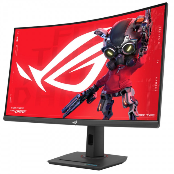 Монитор ASUS 31.5" XG32WCS VA WQHD(2560x1440) 180Hz USB-C DP HDMI 1ms(GTG) 350cd/㎡ 16:9 Curved(1500R)