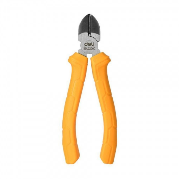 Диагональные бокорезы Deli DL2206C 160мм, пластиковая ручка