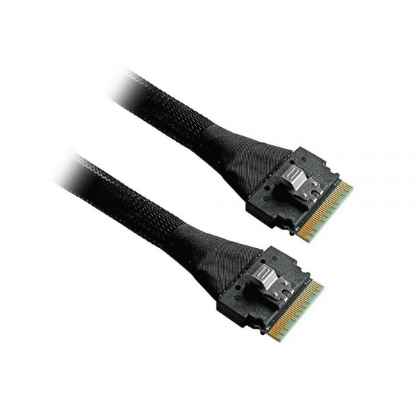 Кабель Amphenol RSL74-7650 Slimline SASx8 (SFF8654) -to- Slimline SASx8 (SFF8654) , 67CM (C5454)