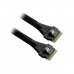 Кабель Amphenol RSL74-7650 Slimline SASx8 (SFF8654) -to- Slimline SASx8 (SFF8654) , 67CM (C5454)