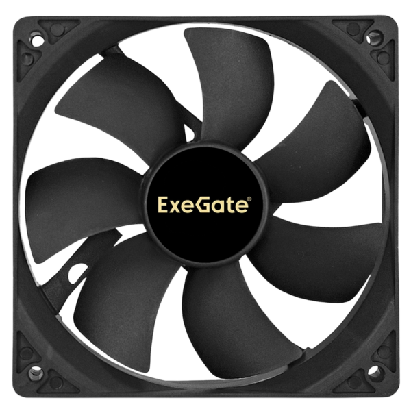 Вентилятор 12В DC ExeGate EX12025H4P-PWM (120x120x25 мм, Hydraulic bearing (гидродинамический), 4pin, PWM, 24dBA)