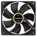 Вентилятор 12В DC ExeGate EX12025H4P-PWM (120x120x25 мм, Hydraulic bearing (гидродинамический), 4pin, PWM, 24dBA)