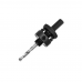 Оснастка Deli Хвостовик (державка) для биметаллических коронок с центрирующим сверлом Deli DH-SKZ001-E1 13-30мм, шестигранный хвостовик, 4341HSS
