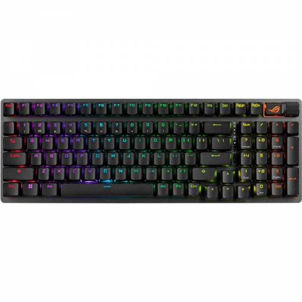 Клавиатура ASUS X901 STRIX SCOPE II 96 WL ROG NX Snow ABS 96% USB 2.4GHz BT