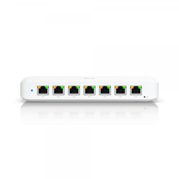Коммутатор Ubiquiti UniFi Switch Ultra 210W PoE-коммутатор, 8х 1G RJ45, раздача 202 Вт