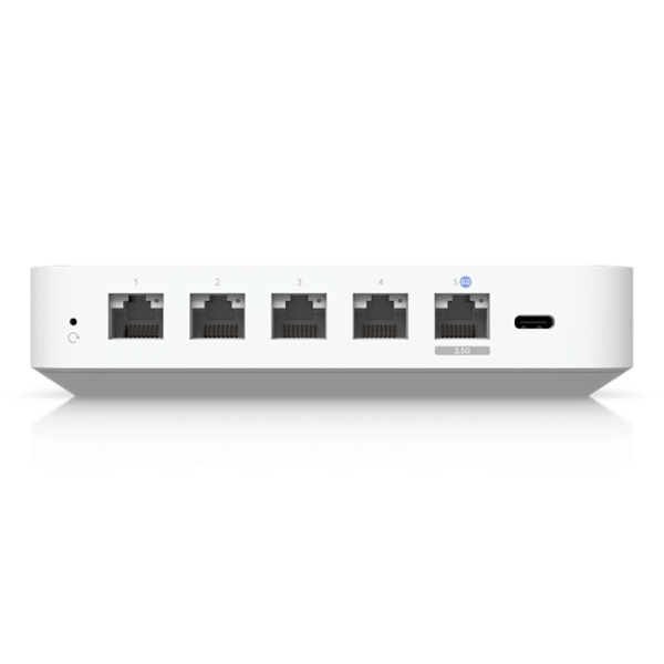 Маршрутизатор Ubiquiti Cloud Gateway Ultra 4 ядра (1,5 ГГц), 4х 1G RJ45, 1х 2.5G RJ45
