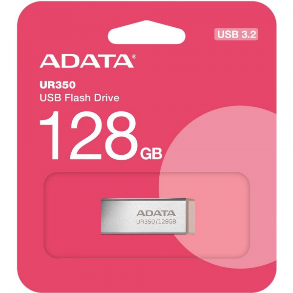USB накопитель ADATA 128GB UR350 USB 3.2 Gen1, UR350-128G-RSR/BG