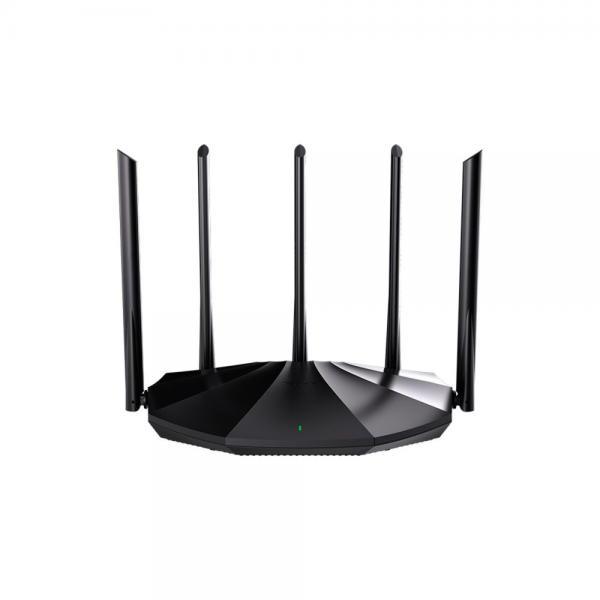 Маршрутизатор Tenda TX2 PRO Двухдиапазонный Wi-Fi 6 роутер AX1500 до 300 Мбит/с на 2,4 ГГц + до 1201 Мбит/с на 5 ГГц, LAN 3x1Гбит/с, WAN 1x1Гбит/с, 5 антенн