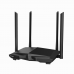 Маршрутизатор Tenda AC6 Двухдиапазонный WiFi роутер AC1200 до 300 Мбит/с на 2,4 ГГц + до 867 Мбит/с до 5 ГГц, LAN 3x100 Мбит/с, WAN 1x100 Мбит/с, 4*5dBi антенны