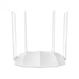 Маршрутизатор Tenda AC5 V3.0 Двухдиапазонный WiFi роутер AC1200 до 300 Мбит/с на 2,4 ГГц + до 867 Мбит/с до 5 ГГц, LAN 3x100 Мбит/с, 4*5dBi антенны