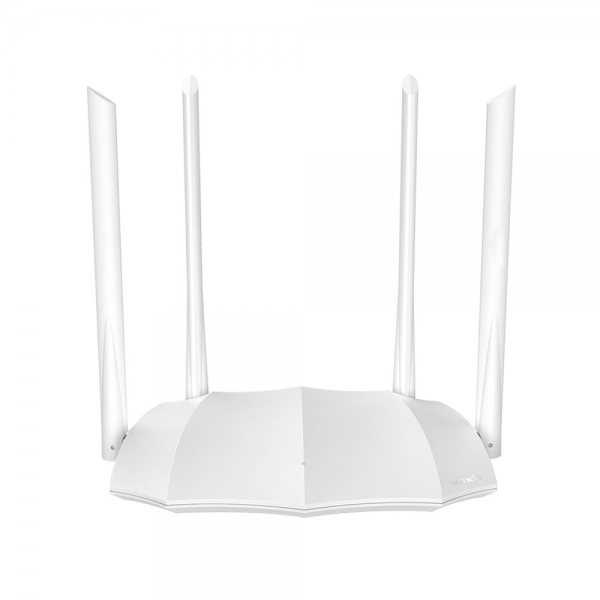Маршрутизатор Tenda AC5 V3.0 Двухдиапазонный WiFi роутер AC1200 до 300 Мбит/с на 2,4 ГГц + до 867 Мбит/с до 5 ГГц, LAN 3x100 Мбит/с, 4*5dBi антенны
