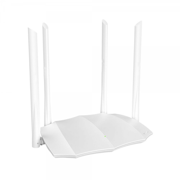 Маршрутизатор Tenda AC5 V3.0 Двухдиапазонный WiFi роутер AC1200 до 300 Мбит/с на 2,4 ГГц + до 867 Мбит/с до 5 ГГц, LAN 3x100 Мбит/с, 4*5dBi антенны