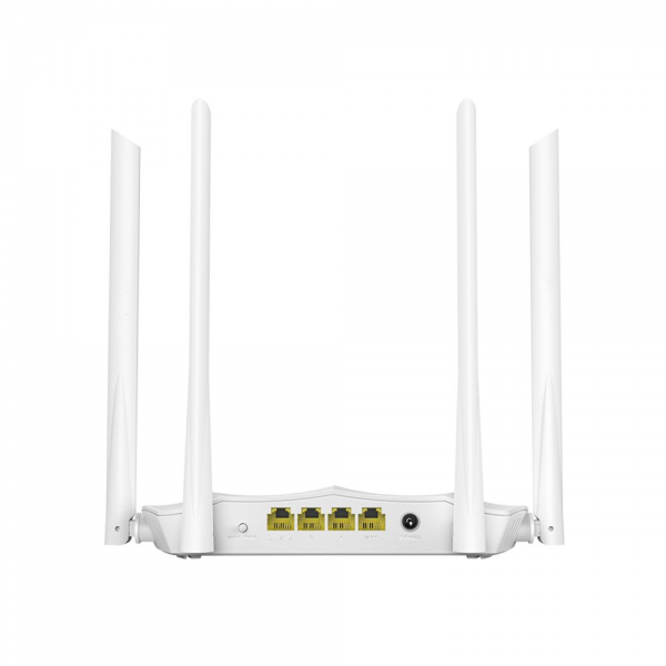 Маршрутизатор Tenda AC5 V3.0 Двухдиапазонный WiFi роутер AC1200 до 300 Мбит/с на 2,4 ГГц + до 867 Мбит/с до 5 ГГц, LAN 3x100 Мбит/с, 4*5dBi антенны
