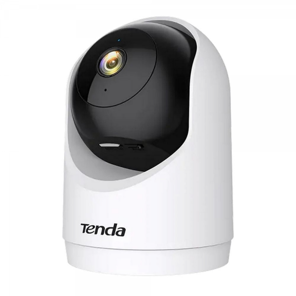 Tenda CP3 Панорамная камера наклонно-поворотная, 1920x1080 30 кадр./сек, CMOS 2 Мп, Wi-Fi, ночная съемка, датчик движения, белый