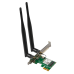 Адаптер беспроводной связи (Wi-Fi) Tenda E30 Сетевой PCIe адаптер AX3000 Wi-Fi 6 2,4/5 ГГц, до 2,98 Гбит/с, 2x5dBi внешние антенны