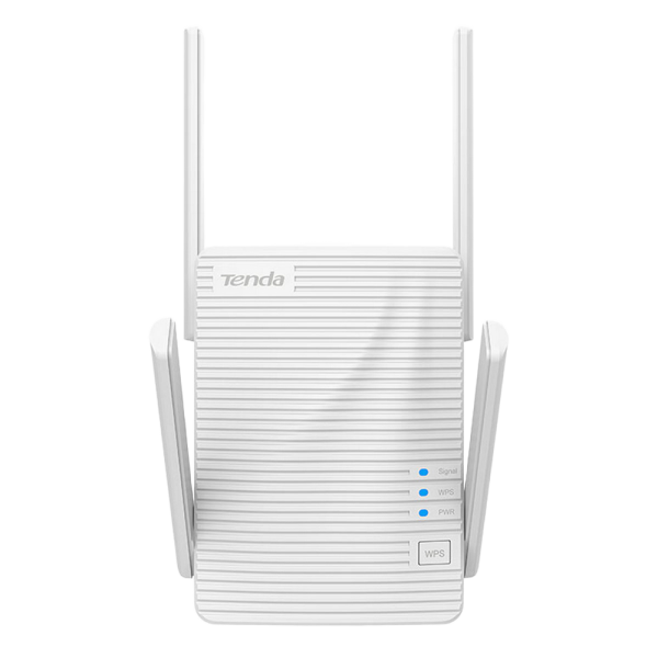 Усилитель Wi-Fi сигнала Tenda A21 Двухдиапазонный усилитель сигнала AC2100 до 300 Мбит/с на 2,4ГГц + до 1734 Мбит/с на 5ГГц, LAN 1x1 Гбит/с, внешних антенн 4x3dBi