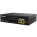Коммутатор Tenda SG106PC Коммутатор неуправляемый PoE, 6 портов 6x1 Гбит/с, PoE 4х до 30 Вт, 2хUplink, настольный