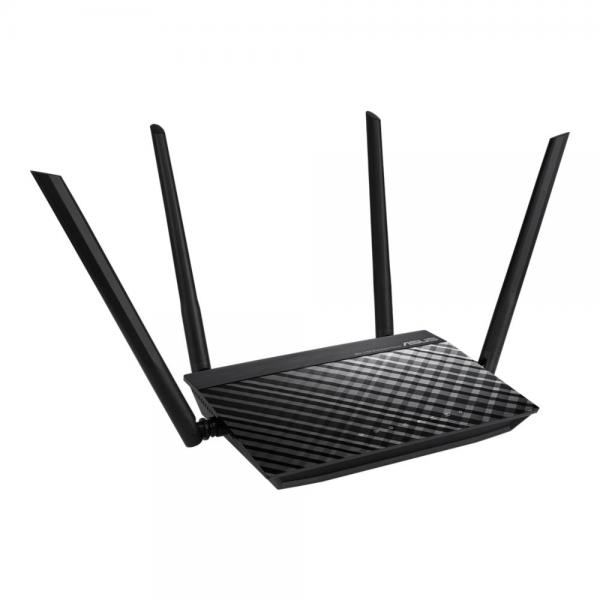Маршрутизатор ASUS RT-AC1200 WiFi 5 4x100Mb 867+300Mbps 5GHz/2.4GHz {10}