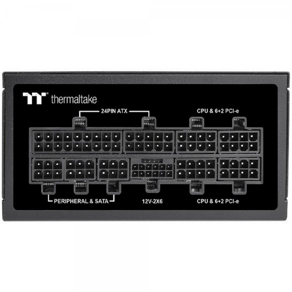 Блок питания Thermaltake Toughpower SFX 1000W /Fully Modular/Non Light/Full Range/Analog/80 Plus Gold/EU/100% JP CAP/All Flat Cables/Gen 5